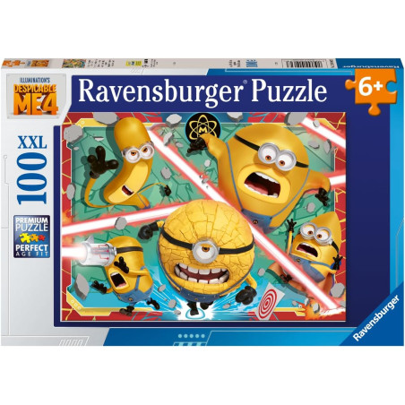 Puzzle ravensburger cattivissimo me 4 multicolore 100pz [12001062]