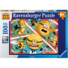 Puzzle ravensburger cattivissimo me 4 multicolore 100pz [12001062]