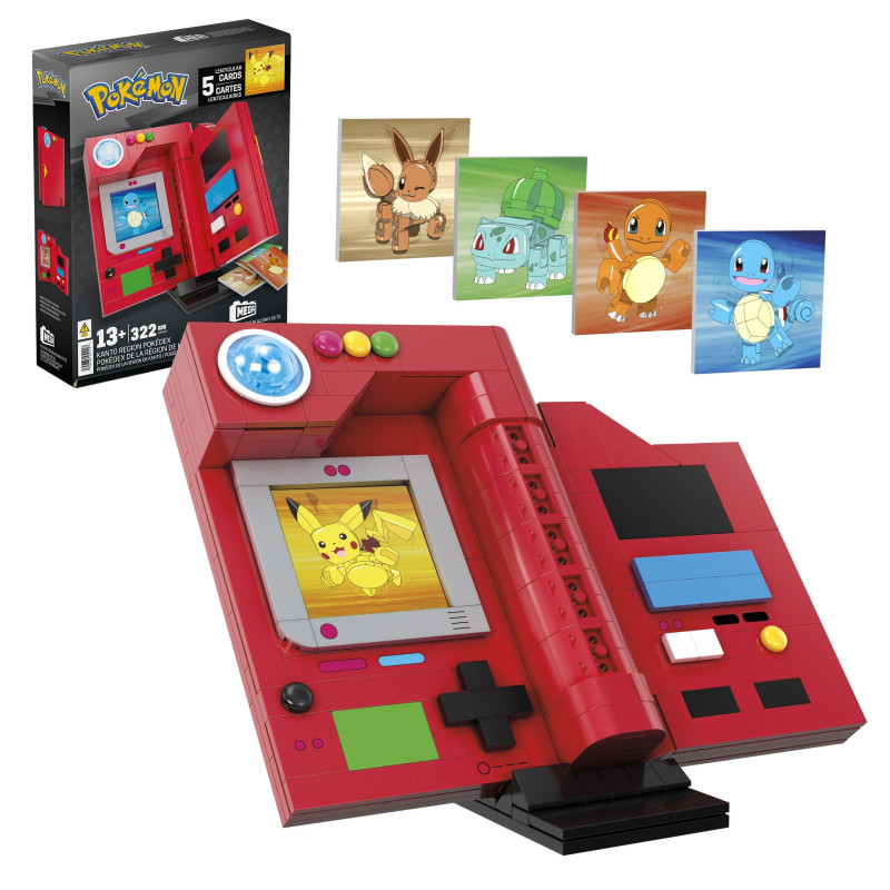 Set da costruzione megabloks pokemon multicolore 322pz [hym37]