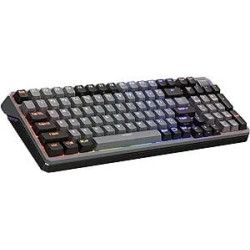 Tastiera cooler master mk770 hybrid wireless/bluetooth rgb nero/grigio