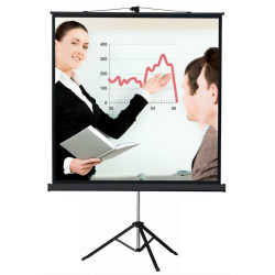 Schermo proiezione 80" napofix t11-1530 per proiezione su