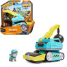Spin master rubble & crew veicolo palla demolitrice con figurina