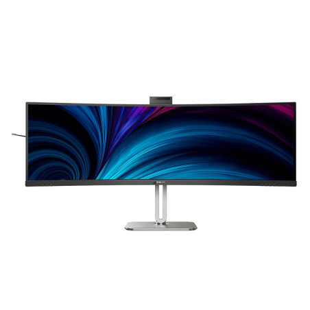 Monitor led 48.8'' philips 49b2u6903ch curvo dual qhd 5120x1440p/4ms/classe
