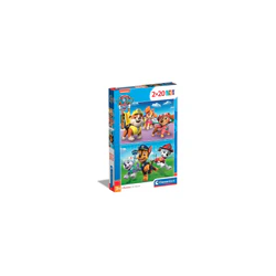 Puzzle clementoni 24800 supercolor paw patrol 2023 2x20pz 27x18cm