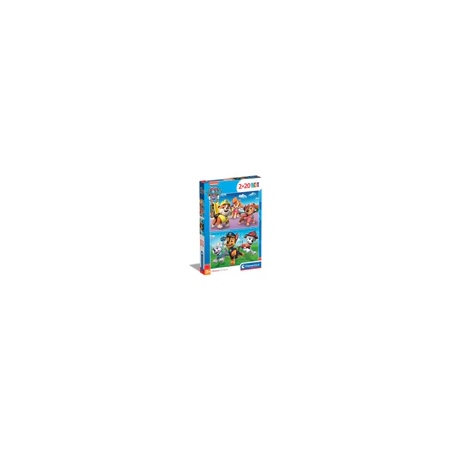 Puzzle clementoni 24800 supercolor paw patrol 2023 2x20pz 27x18cm