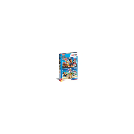 Puzzle clementoni 21623 supercolor paw patrol 2023 2x60pz 27x18cm