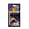 Pennarello stabilo 568/12-21-20 pen 68 brush con punta flessibile
