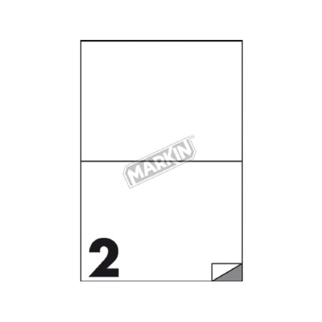 Etichette adesive markin x215c509 permanenti senza margini 210x148.5mm