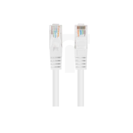 Cavo di rete lanberg utp cat.6 patch 3m bianco 10pz [aklagksp6000686]