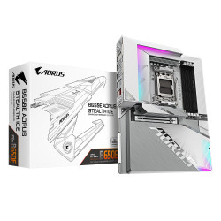 Scheda madre gigabyte aorus b650e stealth ice am5 atx 4x ddr5 m.2