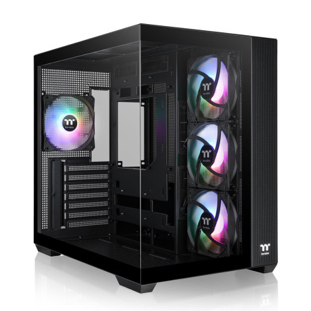 Case thermaltake view 380 tg argb midi tower atx nero [ca-1z2-00m1wn-00]