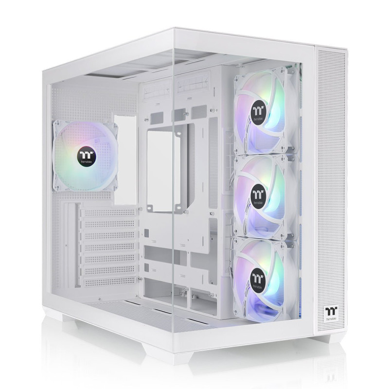 Case thermaltake view 380 tg argb snow midi tower atx bianco [ca-1z2-00m6wn-00]