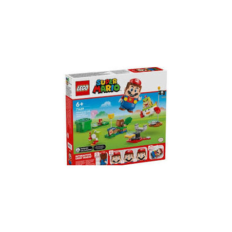 Lego super mario 71439 avventure di mario interattivo 135pz