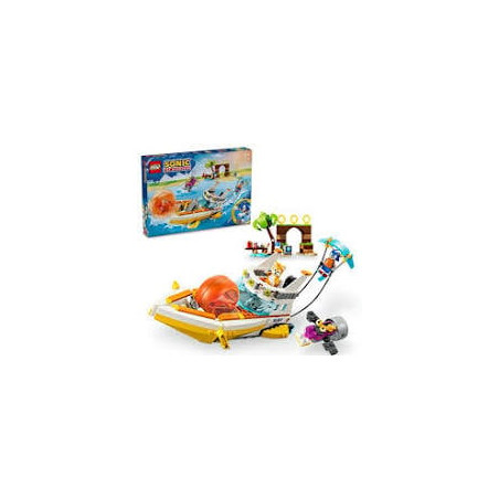 Lego 76997 l'aeroscafo delle avventure di tails 393pz
