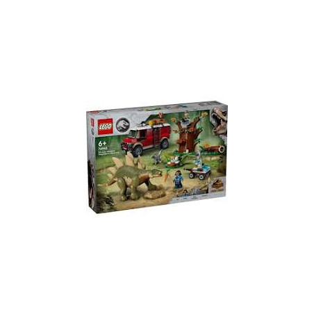 Lego 76965 missione dinosauro: scoperta dello stegosauro 407pz