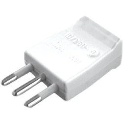 Spina volante nuova videosuono 30/30 2p+t 10a bianco [30/30]