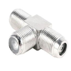 Adattatore nuova videosuono 9/39 giunto a t tipo f 3 vie [9/39]