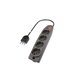 Multipresa polypool 4presa 10/16a 2p+t shuko 1.5m nero [pp0421.2q]
