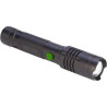 Torcia led polypool portatile 10w alu1000 ricaricabile nero [pp3154]