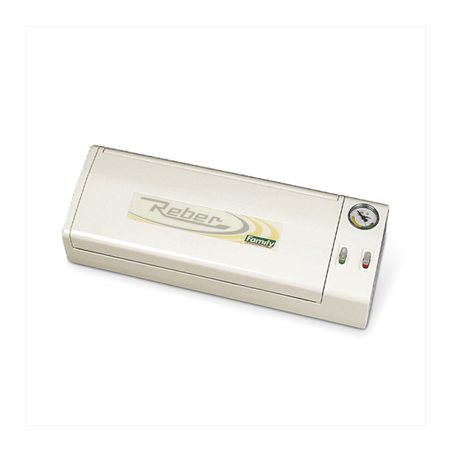 Confezionatrice sottovuoto reber 9700n/190w/bianco [9700 n]