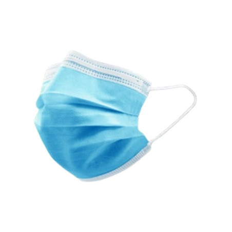 Mascherina chirurgica t-tex blu 10pz [iir-cf10pz-lblu]