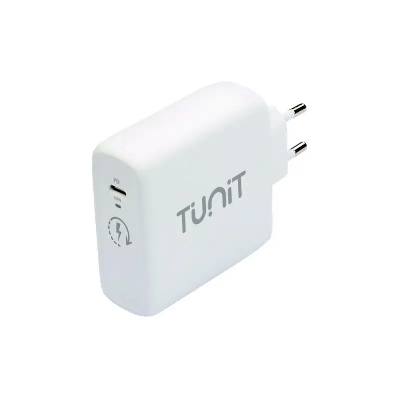 Alimentatore da rete tunit usb-c 100w bianco
