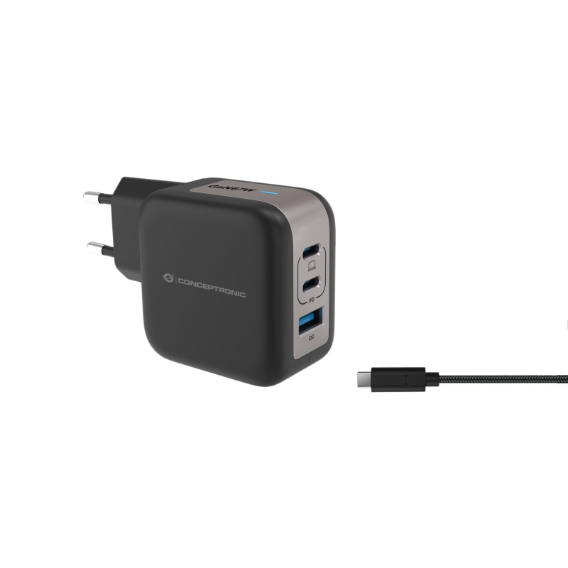 Alimentatore da rete conceptronic althea17b 2xusb-c/1xusb-a