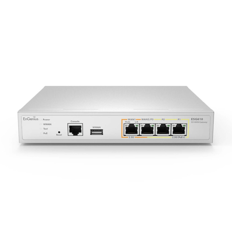 Gateway engenius esg610 4 porte 2500mbps bianco [esg610]
