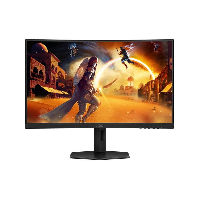 Monitor led 27" aoc cq27g4x quad hd 2560x1440/1ms/classe f/nero