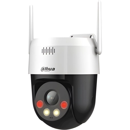 Telecamera ip dahua dh-p5ae-pv cctv wi-fi 4-4mm bianco/nero