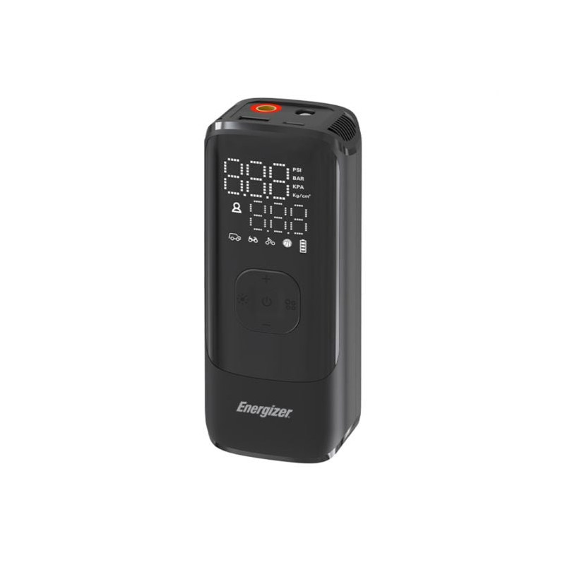 Compressore d'aria energizer pac4000 portatile con powerbank