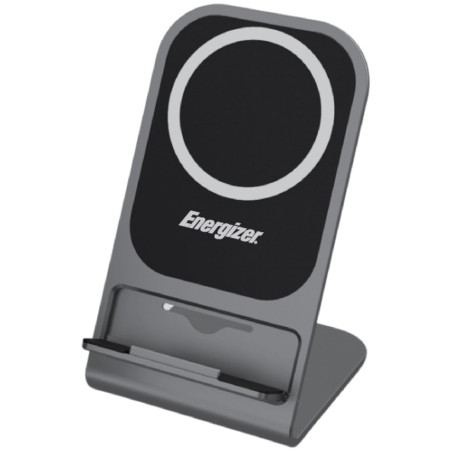 Supporto caricabatterie energizer magnetico/vassoio wireless 15w