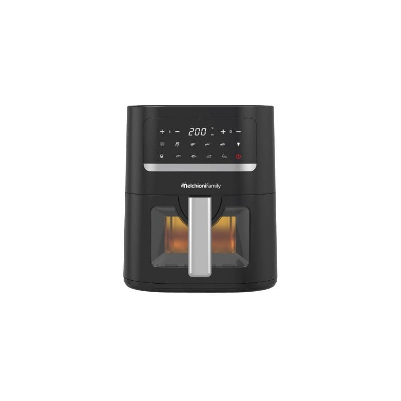 Friggitrice ad aria melchioni lÃ¢Â?Â?azdora 5.2l/1700w nero [l'azdora