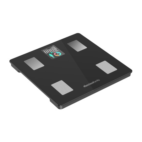 Bilancia pesapersone melchioni elettronica rettangolo max 180kg nero