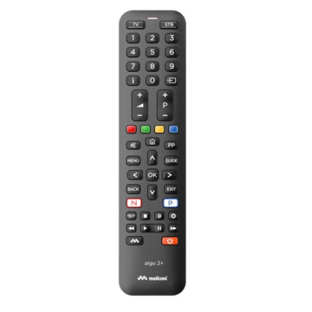 Telecomando meliconi algo 2+ ir wireless per dvd/blu-ray/tv/sintonizzatore