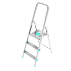 Scala libellula colombo 3gradini s108a03w in alimunio [a107a03w]