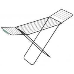 Stendi opale colombo 18mst186 stendibiancheria con ali nero/acciaio