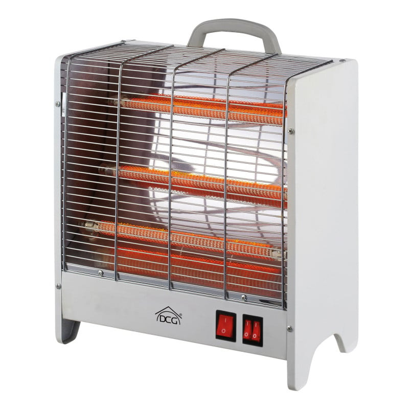 Stufa in ceramica dcg 2100w 34x17.5cm 3 facce 5 elementi [sa9625]