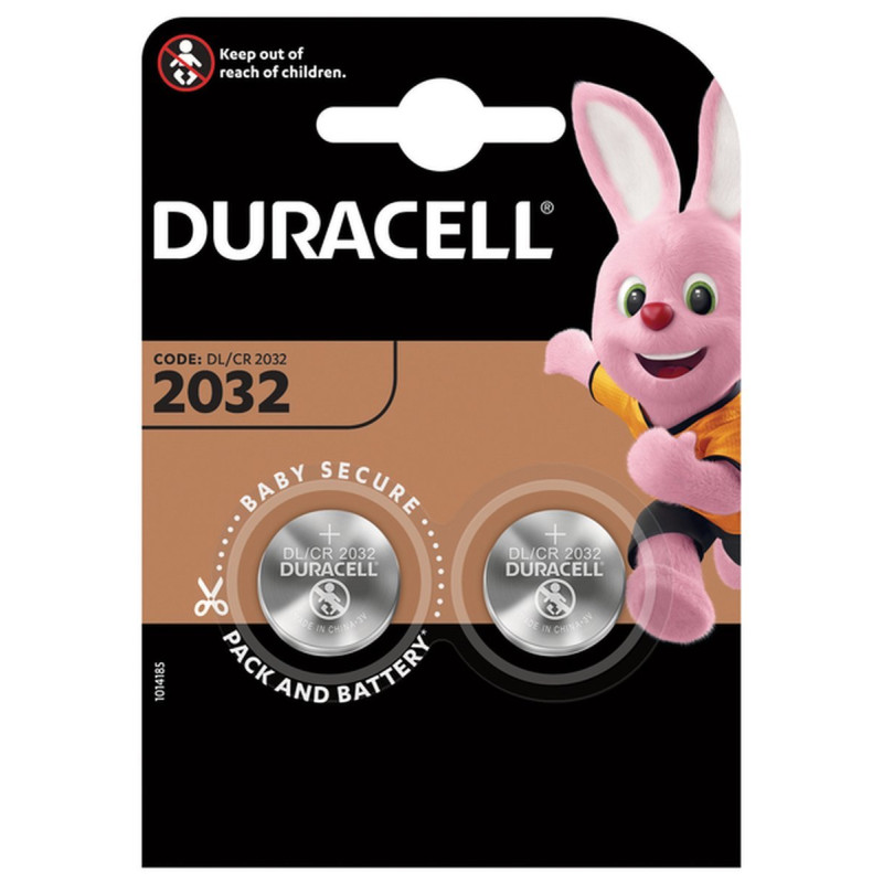 Pila duracell pasticca 2032 litio blister 2 pile [2032 x2]