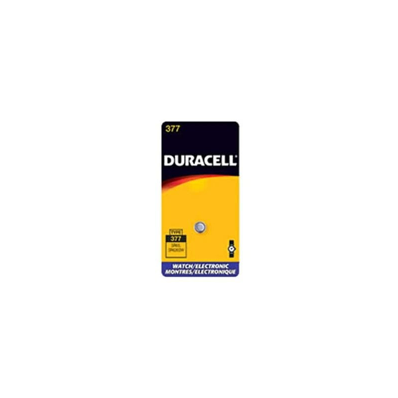 Pila duracell batterie pasticca 377 1.5v argento [377 argento]