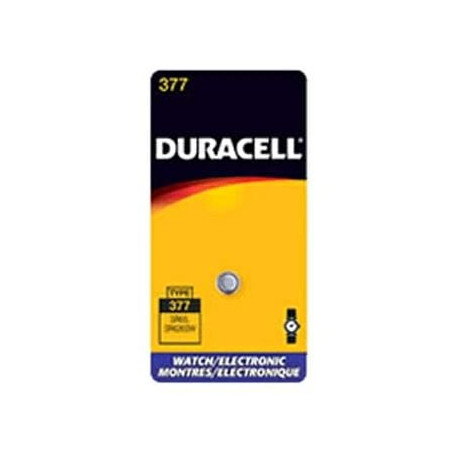 Pila duracell batterie pasticca 377 1.5v argento [377 argento]
