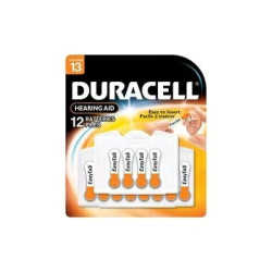 Pila duracell batteria a bottone pasticca da13 acustica 1 confezione