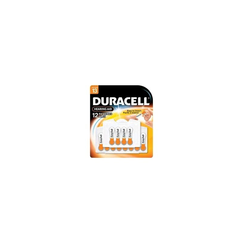 Pila duracell batteria a bottone pasticca da13 acustica 1 confezione