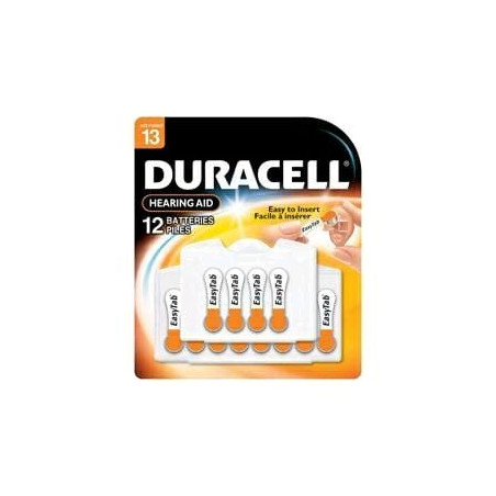 Pila duracell batteria a bottone pasticca da13 acustica 1 confezione