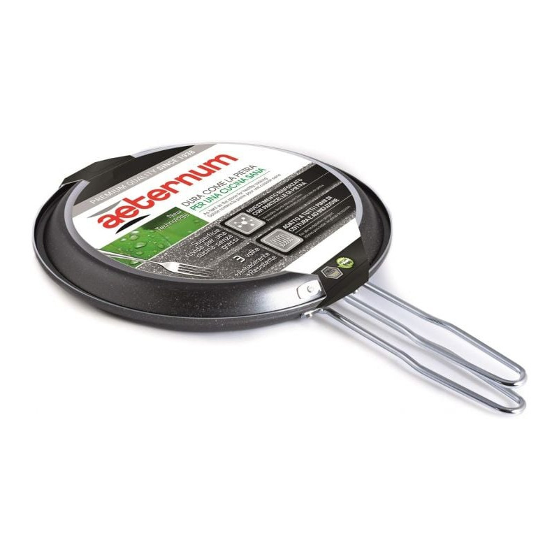 Girafrittata rustica aeternum 22cm alluminio antiaderente bordo basso