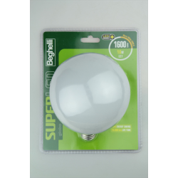 Lampadina led beghelli globo 16w e27 3000k superled 1600lumen [56898bl]