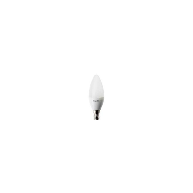 Lampadina led beghelli oliva 5w 3000k 6 oliva e14 500lumen luce calda