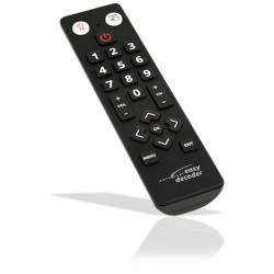 Telecomando gbs semplificato per decoder + tv learning [universal