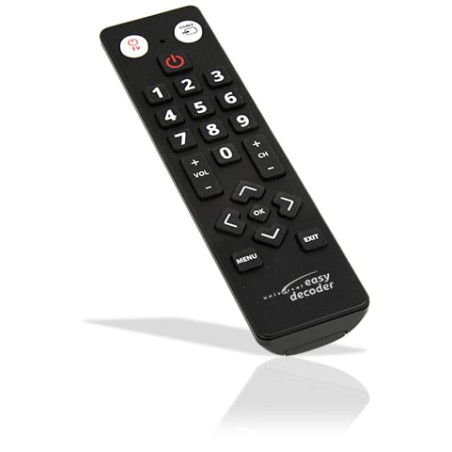 telecomando gbs semplificato per decoder + tv learning [universal