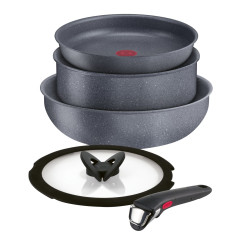 Batteria pentole lagostina ingenio mineralis 5pz [010257600005]